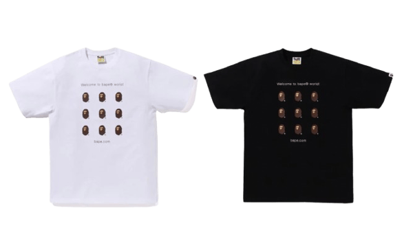 BAPE.COM TEE BAPEC